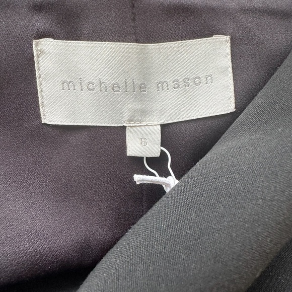 MICHELLE MASON Asymmetrical one shoulder bandeau top - Picture 4 of 12